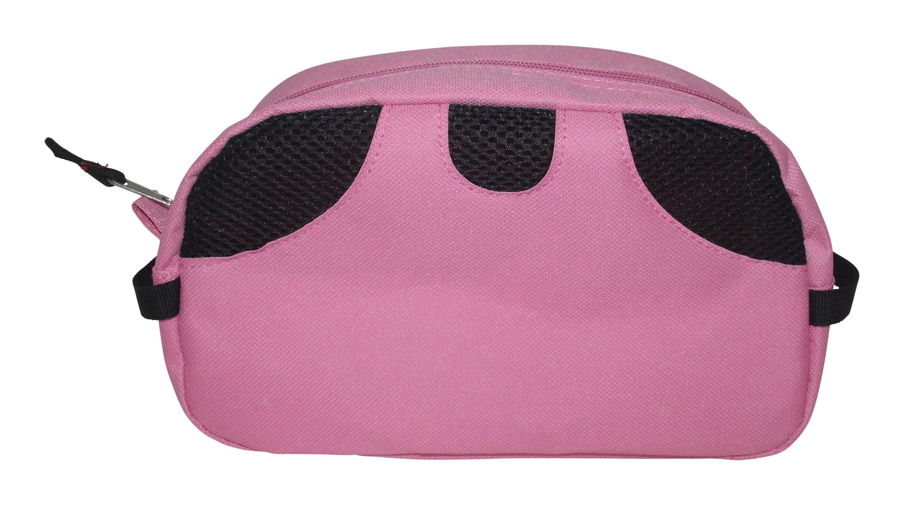 Pink Unzipped Toiletry Bag, 2117960